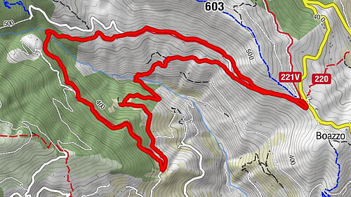 Passeggiata dei ponti / Santa Brigida bei Dolcedo