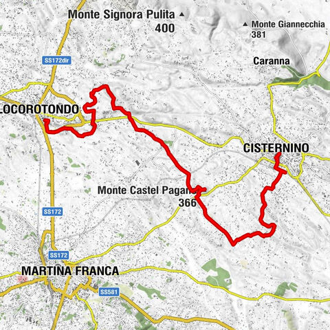 Cisternino - Monte Castel Pagano - belvedere - Locorotondo