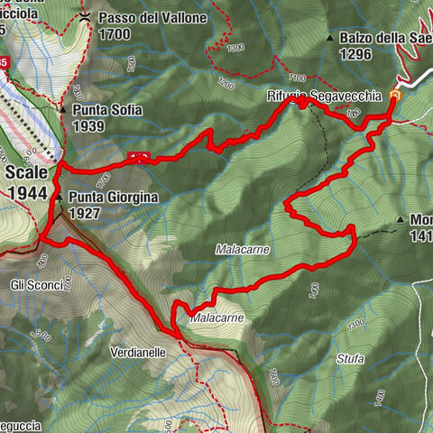 Rifugio Segavecchia - Corno alle Scale - Punta Giorgina - Passo dello Strofinatoio