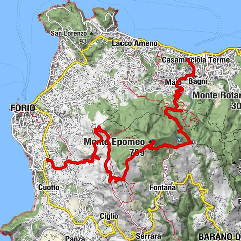 Forio - La Grotta da Fiore - Monte Epomeo - Casamicciola Terme