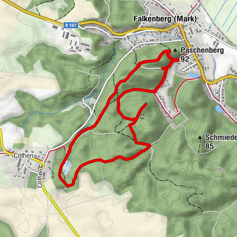 Falkenberg / Mark - Paschenberg - Falkenberg (Mark)