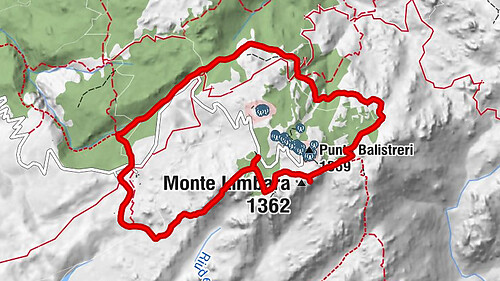 Tèmpiu/Tempio Pausania - Monte Limbara - Punta Gjucantinu - Vallicciola