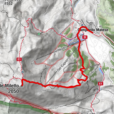 Campitello Matese - Del Caprio - Monte Miletto