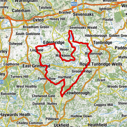 Lingfield - St John the Evangelist - St Luke - St Mary The Virgin Chiddingstone