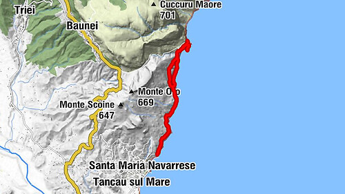Sardinien - Pedra Longa