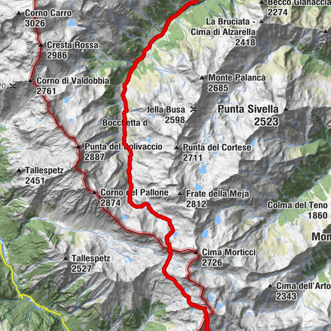 GTA: Tappa 26 Sant'Antonio di Val Vogna - Rifugio Rivetti