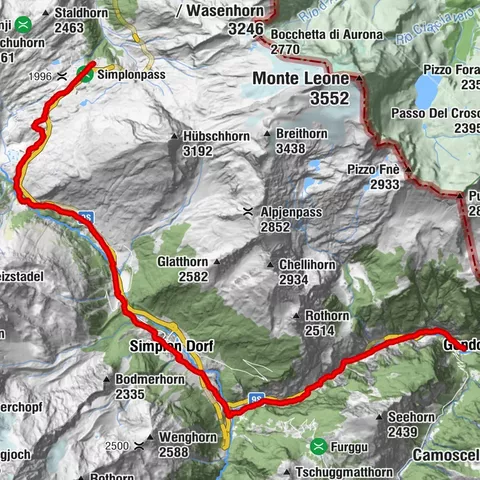 Stockalperweg | Etappe 2 Simplonpass - Gondo