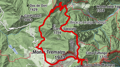 Rund um den Monte Tremalzo