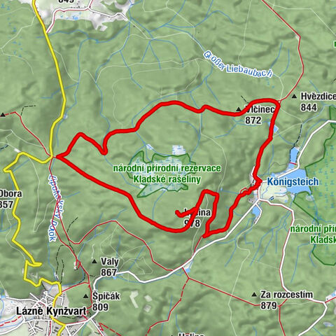 Rund um die Lysina bei Kladska unweit von Marienbad, Nordwesten/Tschechien