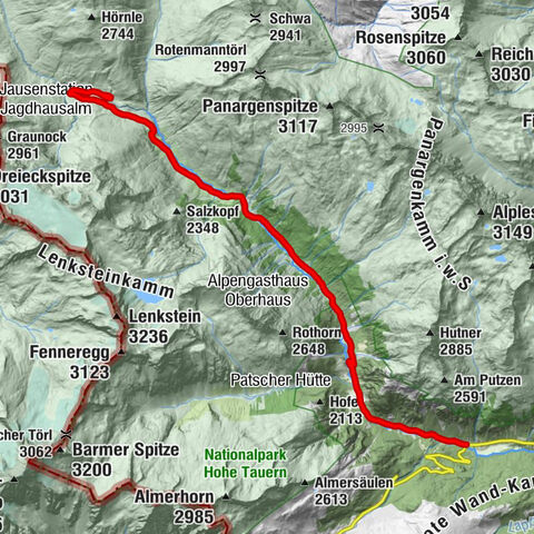 Zur Jagdhausalm - Defreggental