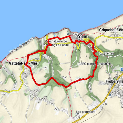 Rondje camping le rivage