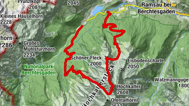 Hochkalter - Ofental