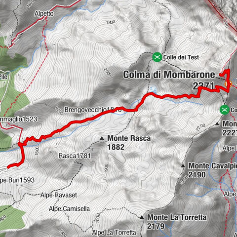SETTIMO VITTONE Colma di Mombarone von Trovinasse