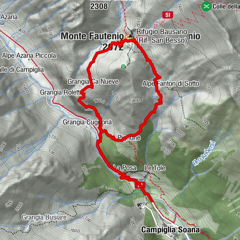 CAMPIGLIA SOANA Heiligtum San Besso