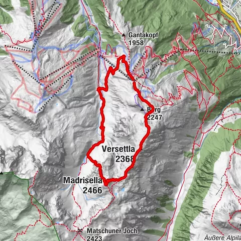 Klettersteig Madrisella