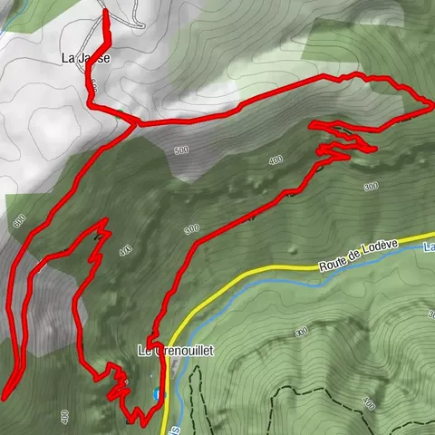WANDELROUTE DER SERRE DE GRENOUILLET