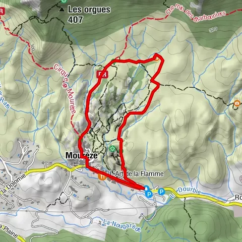 WANDERUNG AUF DEM PFAD DER COURTINALS