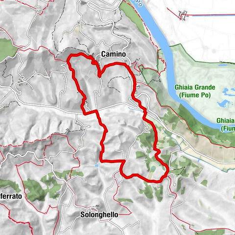 Sentiero i Campi Coltivati - Sentiero 709 in camminata