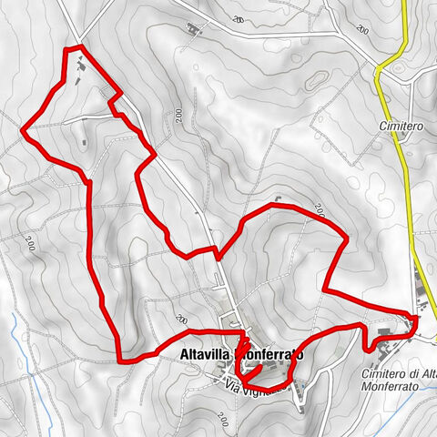 Weg "Grappa-Spaziergang" - Weg 762 für Wanderungen