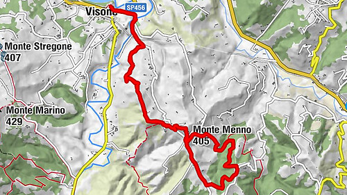 Il sentiero della Torre - Sentiero 541 in camminata