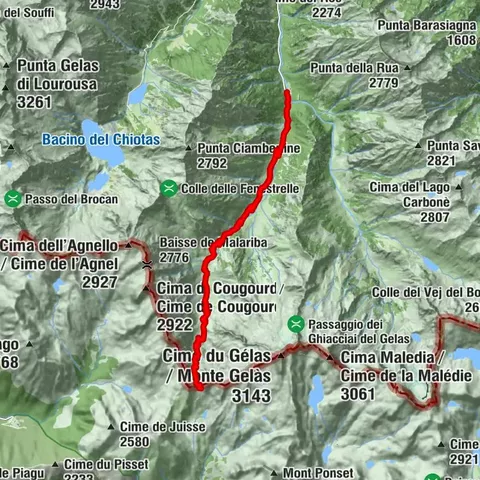 Historische Bergstraßen | Strada Madonna delle Finestre