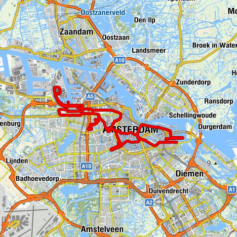 Amsterdam - 50 km