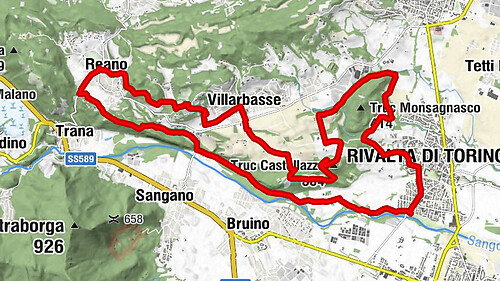 Da Rivalta Torinese a Reano. In Mountain Bike alle porte di Torino