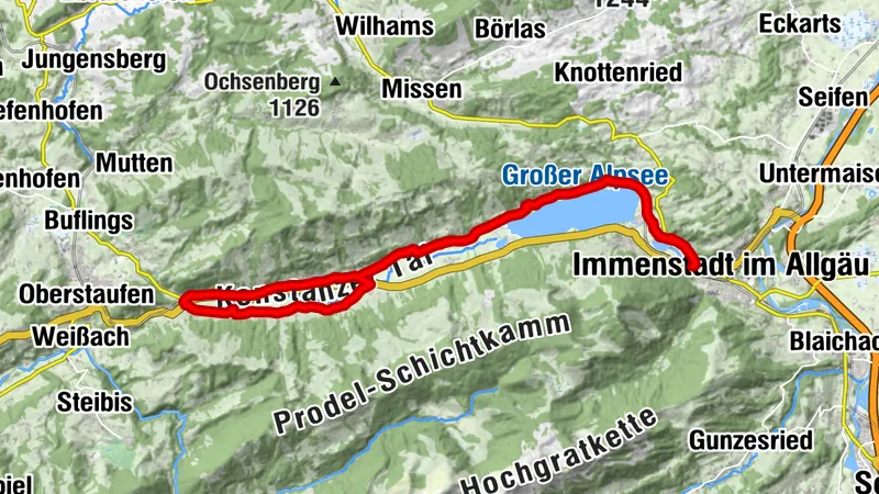 Großer See, weites Tal