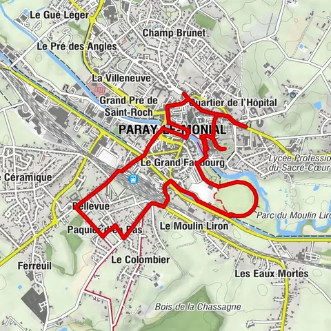 Circuit parcs et jardins de Paray-le-Monial