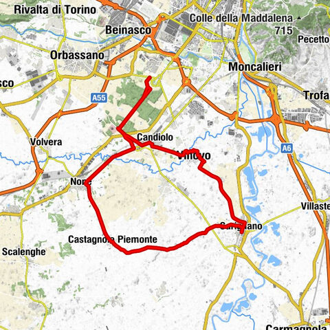 STUPINIGI - Fahrt in der Geschichte der Savoyer bis nach Carignano