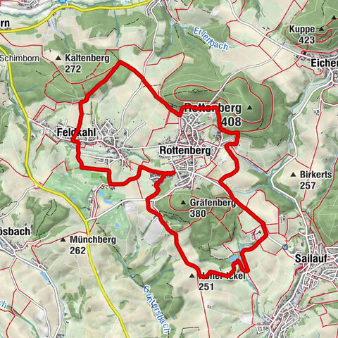 ROTTENBERG | Rundweg Rottenberg und Felkahl
