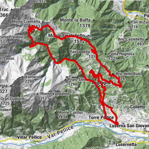 LUSERNA S.G. Upslowtour - Angrognatal Ring 11