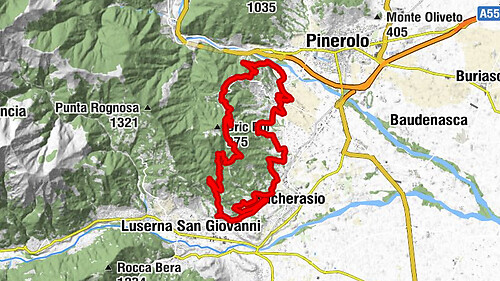 SAN SECONDO Upslowtour Rundtour 14 Andenken und Partisanenwege