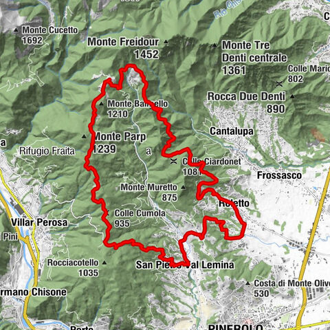 ROLETTO Upslowtour - Rundkurs 15 Pedemontano