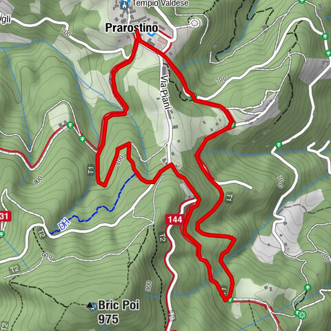 PRAROSTINO Spaziergang des Leuchtfeuers der Freiheit