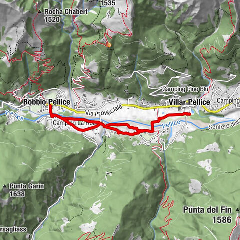 BOBBIO PELLICE Entlang des Pellice - GEMEINSAM LANGSAM