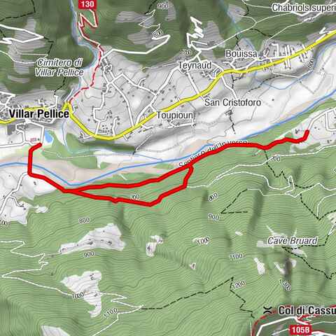 VILLAR PELLICE Sentiero dell'Inverso