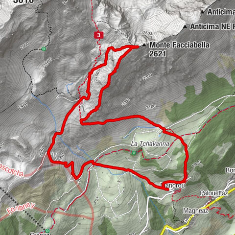 Monte Facciabella - Cresta SW - Ayas, Valle d'Aosta/Italia