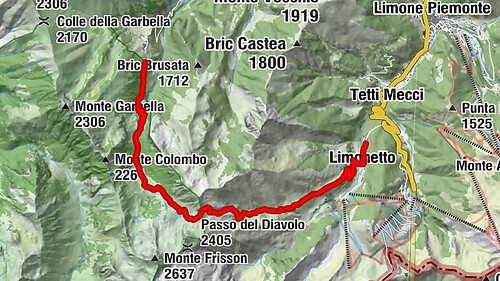 AVU Alta Via dei Lupi | Etappe 4 Limonetto – Palanfrè