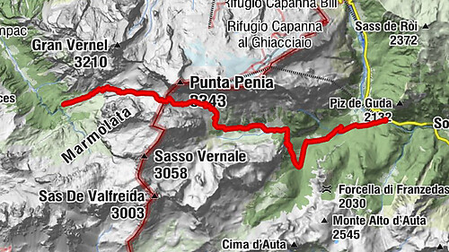 Sentiero della Pace: dal Rifugio Contrin alla Malga Ciapela
