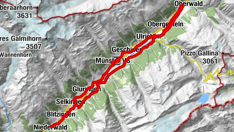 Gommer-Dörfer Velorundweg