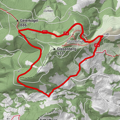 Rundweg Glasenberg E33