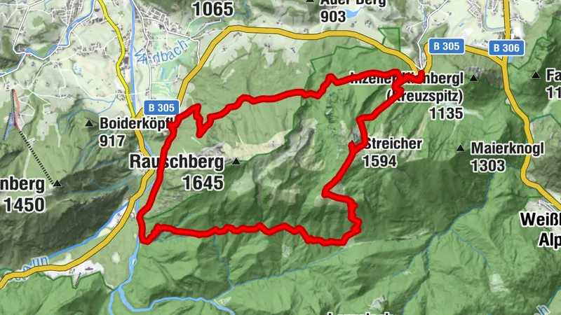 Rauschberg Umrundung