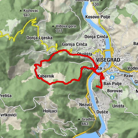 Višegrad Viewpoint 1+2 + Panoramablick