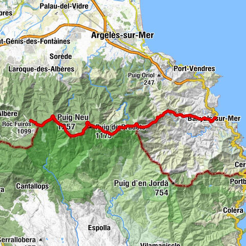 GR10 Pyrenäenweg Etappe 55