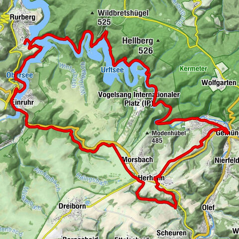 Nationalpark Eifel ( Rursee )