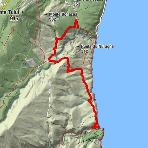 Von der Cala Luna zum Agriturismo Codula Fuili