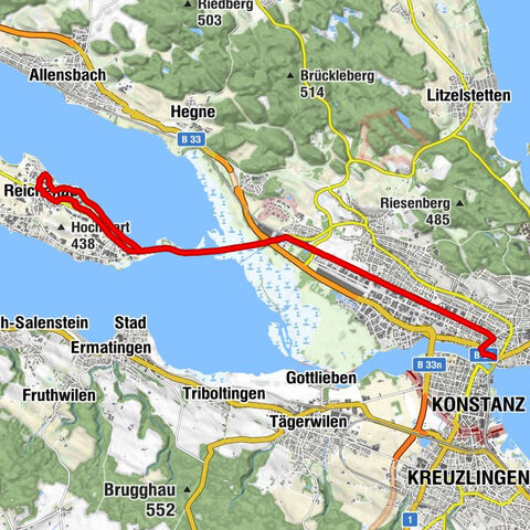 Die Jubiläums-Highlights - von Konstanz auf die Insel Reichenau - Radtour 2