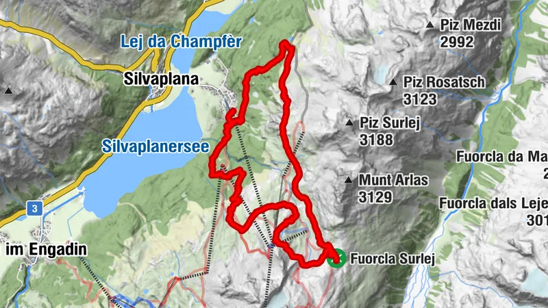 Fuorcla Surlej-Hahnensee Runde – Trailtrophy Route