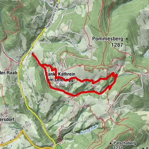 Mühlental-Rundwanderweg, St. Kathrein am Offenegg